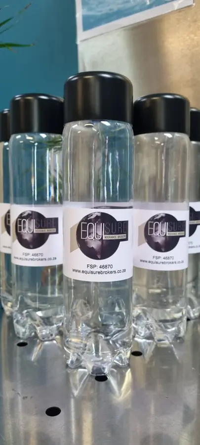 Branded water example