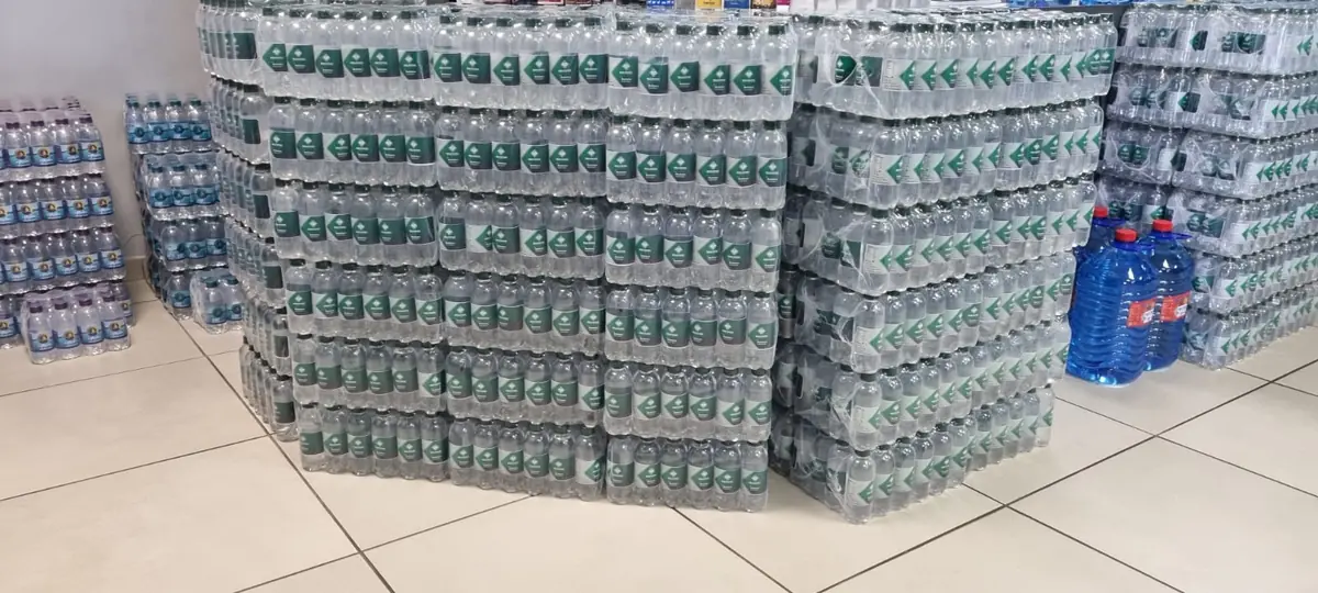 Large Multotec branded water order prepared by H2O Sensation